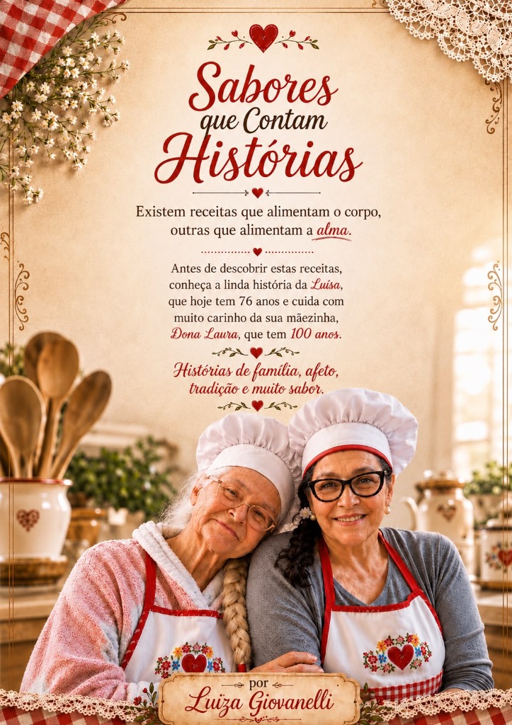 Luiza Giovanelli e sua mÃ£e Dona Laura